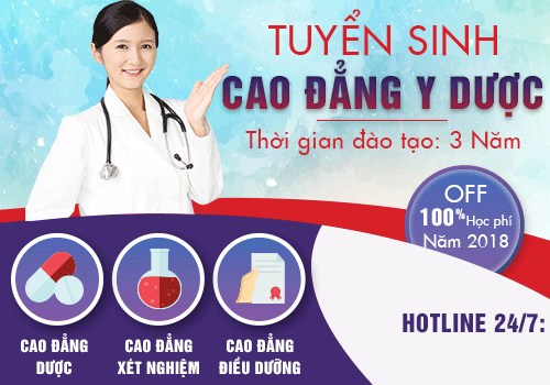 Cơ hội miễn 100% học phí Cao đẳng Y Dược TPHCM năm 2018